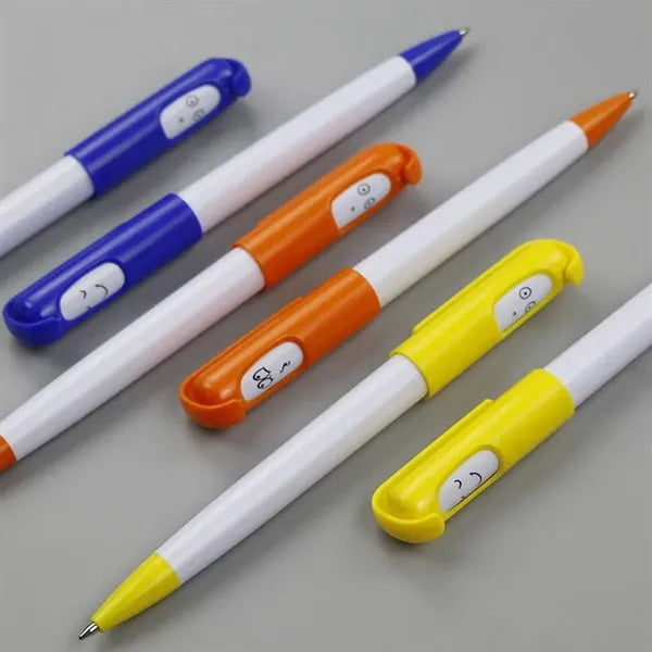 Creative Change Face Click Ballpoint Pen Customizable Logo