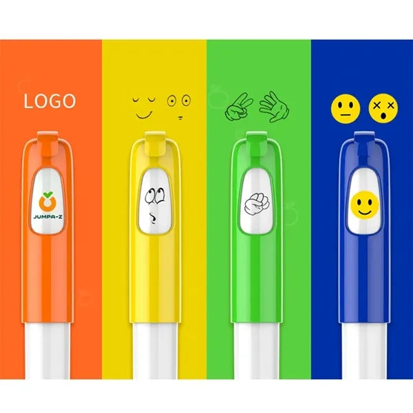 Creative Change Face Click Ballpoint Pen Customizable Logo