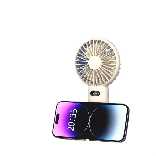Large Wind Mute Pocket Portable Handheld Fan USB Charging