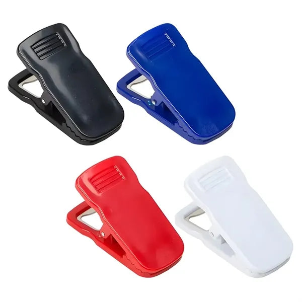 2 in1 Plastic Magnetic Clip with Metal Bottle Opener