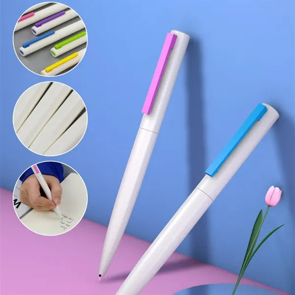 Smooth Writing Ballpoint Pen Click Rollerball Ballpen