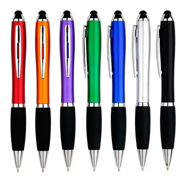 Ballpoint pen with stylus