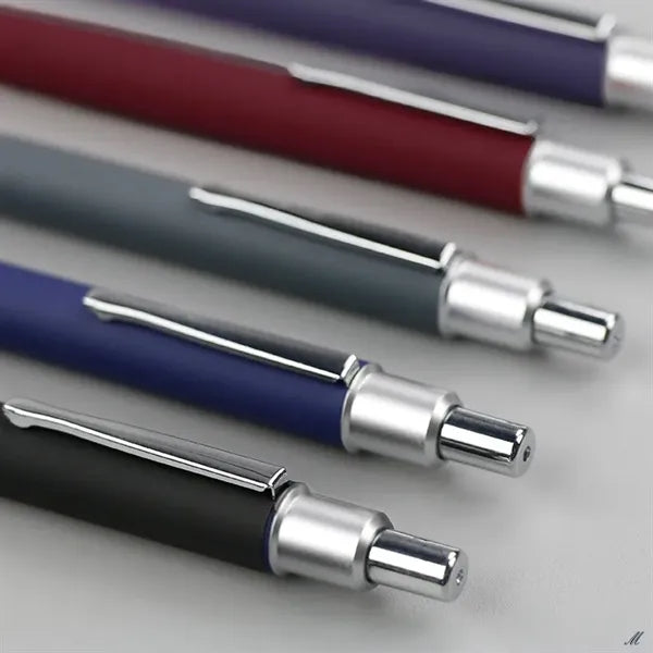 Ballpoint Pen Soft Touch Retractable Click Rollerball