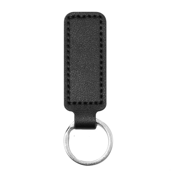 PU Keychain Vegan Leather Leatherette Keyring