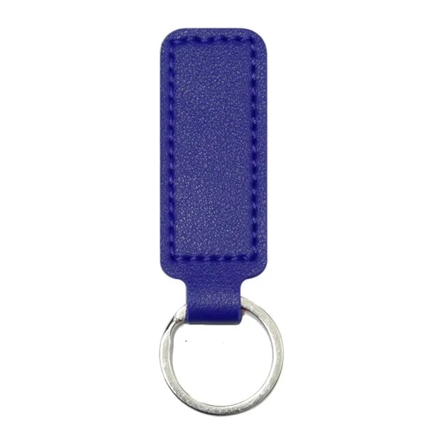 PU Keychain Vegan Leather Leatherette Keyring