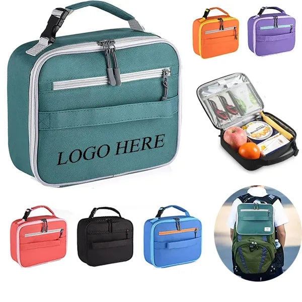 Dual Handle Lunch Bag