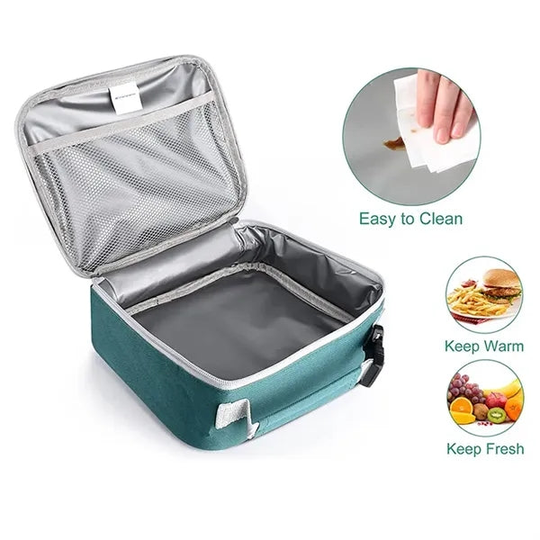 Dual Handle Lunch Bag