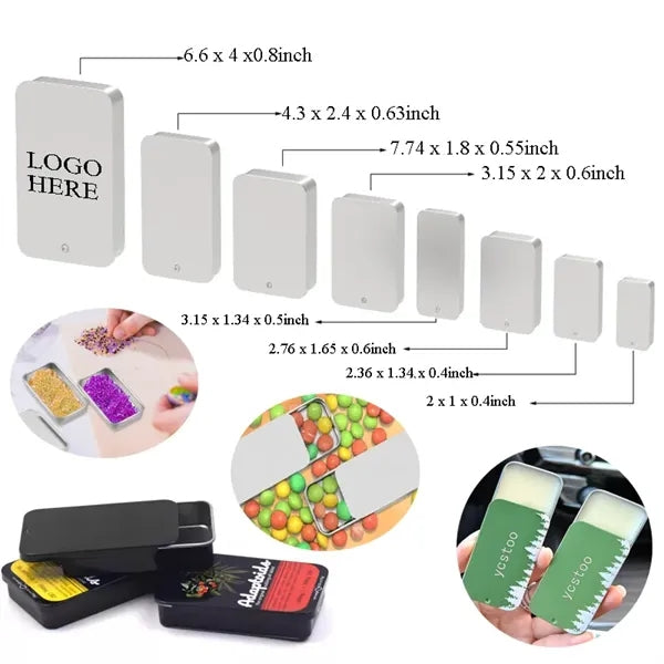 Different Sizes Slide Tin