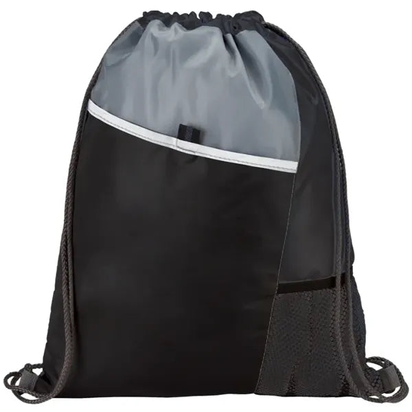 Drawstring bag & water bottle gifts set