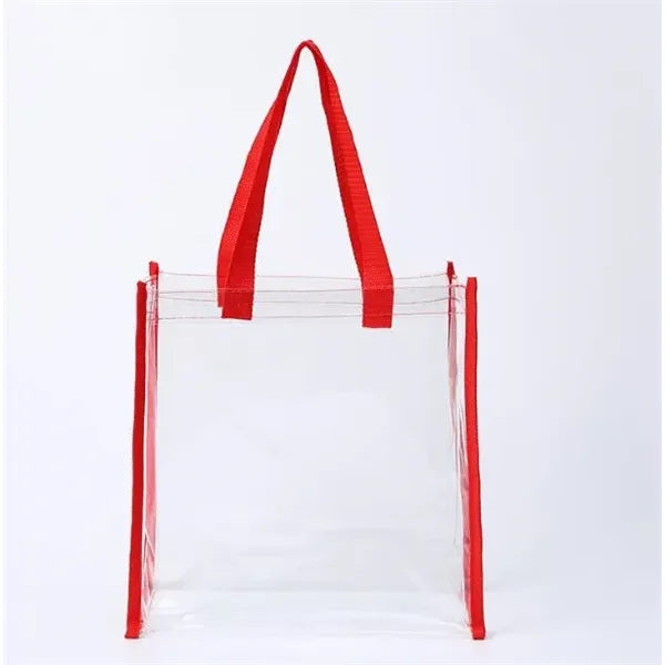 Clear Plastic Tote Bag With Handles