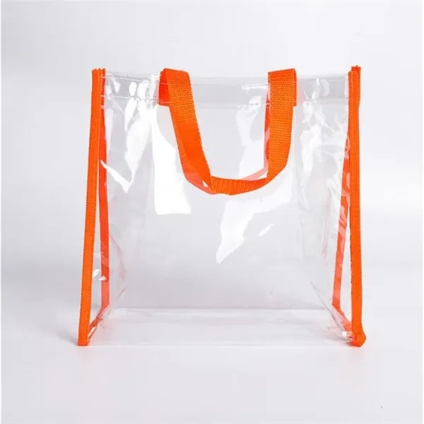 Clear Plastic Tote Bag With Handles