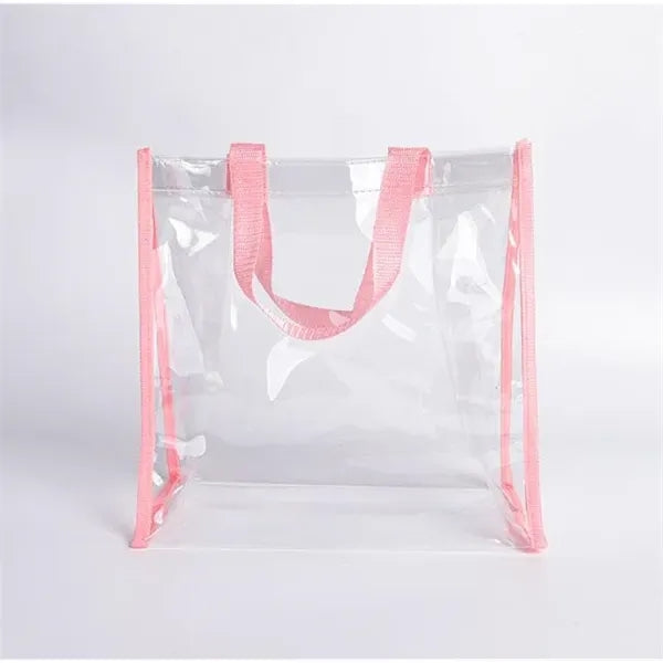 Clear Plastic Tote Bag With Handles