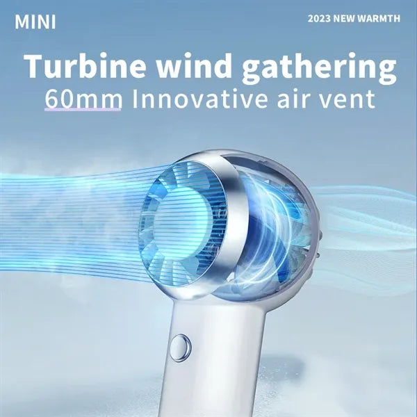 Mini Portable Mute Rechargeable USB Handheld Fan