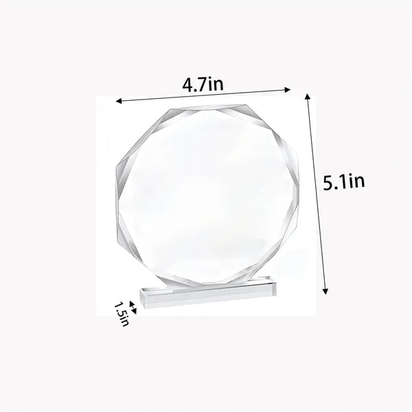 Round Acrylic Trophy