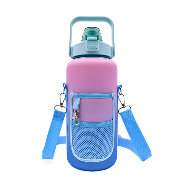 Neoprene Bottle Carrier Sleeve with Adjustable Strap, 40 oz.