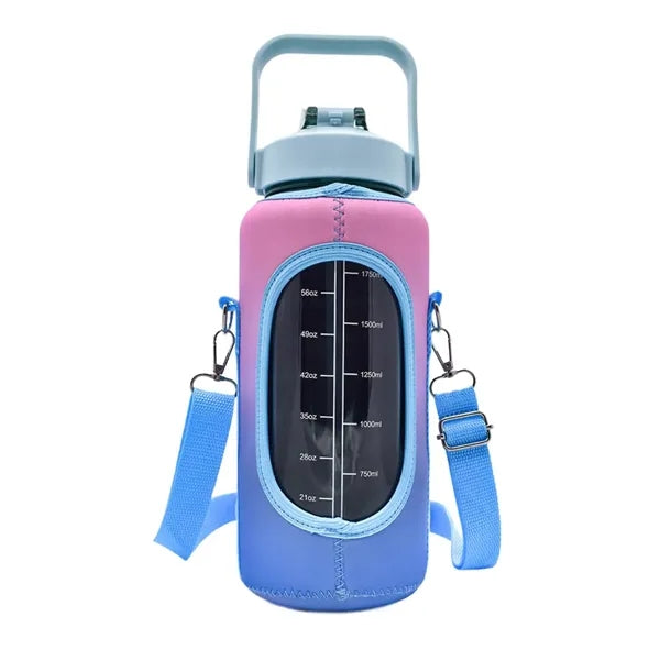 Neoprene Bottle Carrier Sleeve with Adjustable Strap, 40 oz.