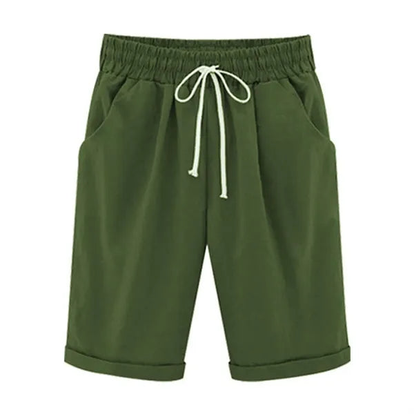 Cotton Linen Shorts