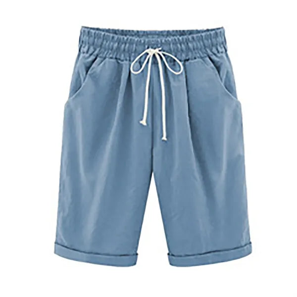 Cotton Linen Shorts