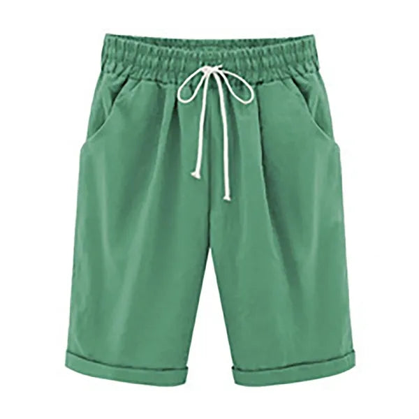 Cotton Linen Shorts
