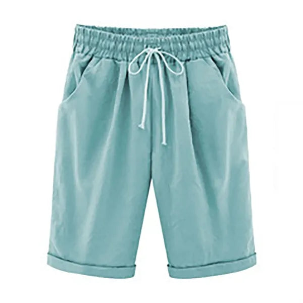 Cotton Linen Shorts