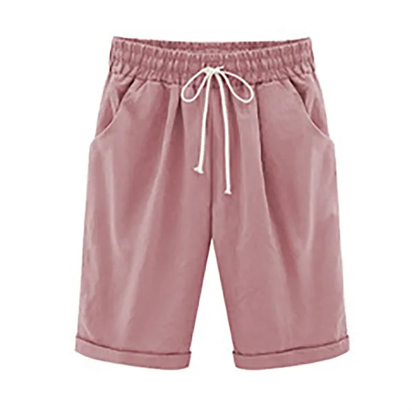 Cotton Linen Shorts