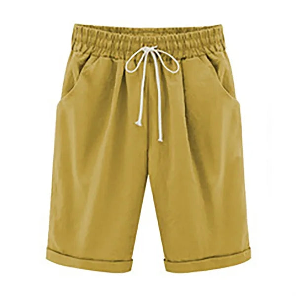 Cotton Linen Shorts