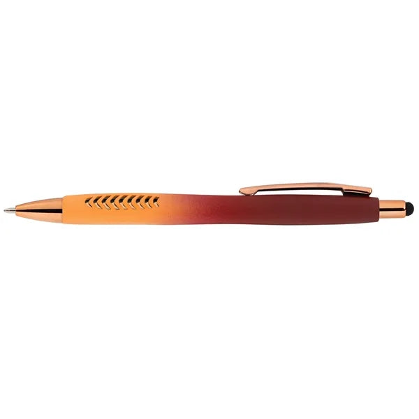Avalon Ombre Softy Rose Gold Pen w/ Stylus - Color Jet