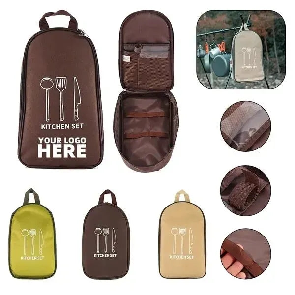 Camping Cooking Utensils Storage Bag