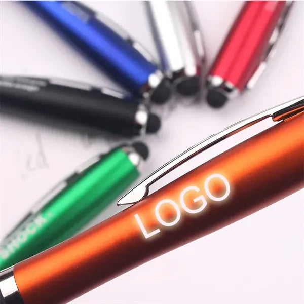LED Lightbox Gourd-shaped Twist Stylus Ballpoint Pen