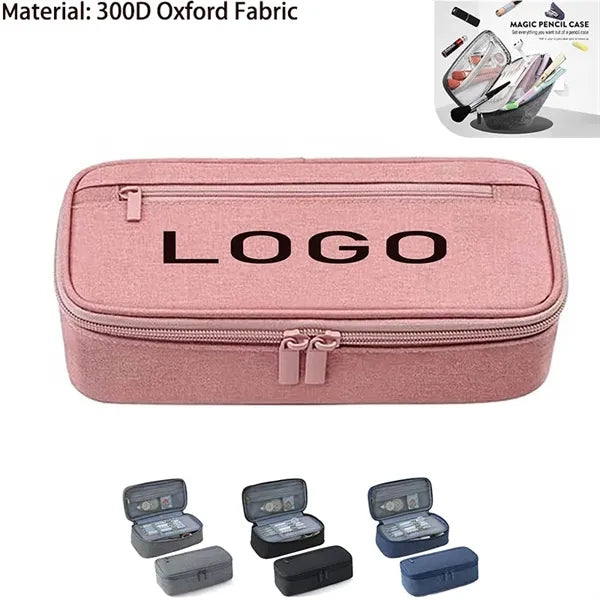 Multipurpose Large Capacity Pencil Case Pouch Stationery Bag