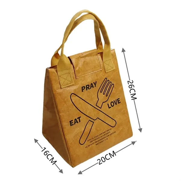Tyvek Insulated Lunch Bag Tote
