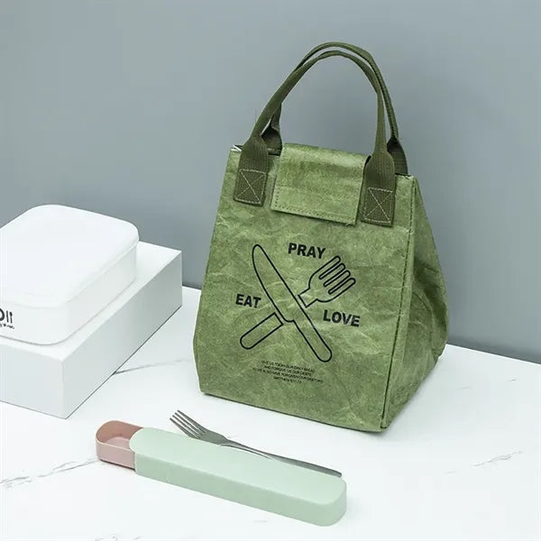 Tyvek Insulated Lunch Bag Tote