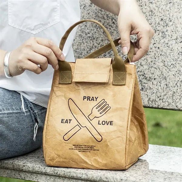 Tyvek Insulated Lunch Bag Tote