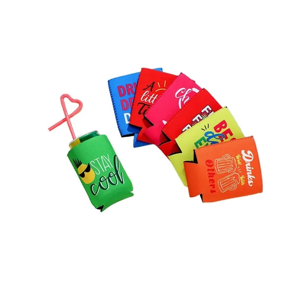 Neoprene Can Cooler With Custom Print