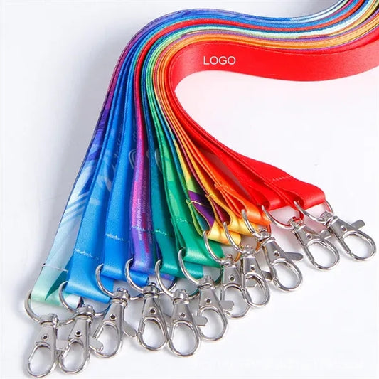 1'' Wide Dye Sublimation Lanyards W/ Lobster Clip