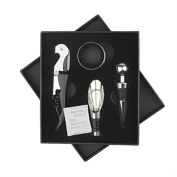 Bar tools wine bottle opener 4 piece set