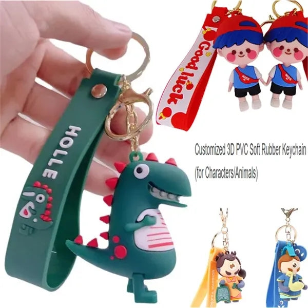 2D/3D Keychain for Characters/Animals