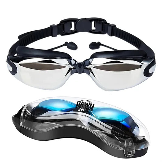 Electroplating Unisex Swimming Goggles