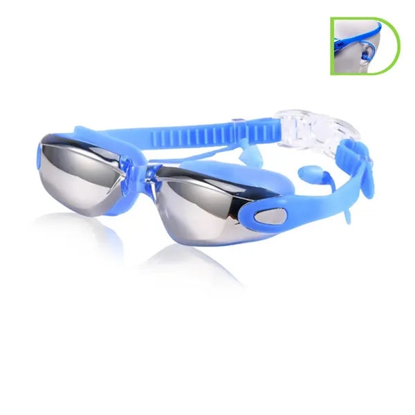 Electroplating Unisex Swimming Goggles