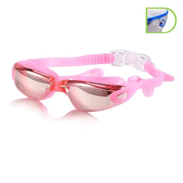 Electroplating Unisex Swimming Goggles