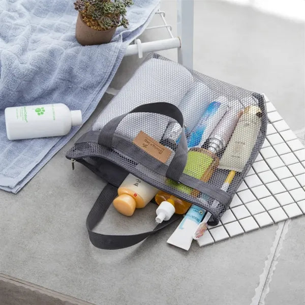 Portable Mesh Beach Tote