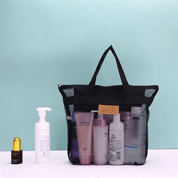Portable Mesh Beach Tote
