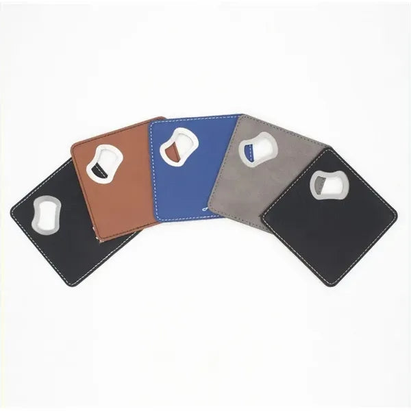 4 Inch Stainless Steel Bottle Opener Coaster
