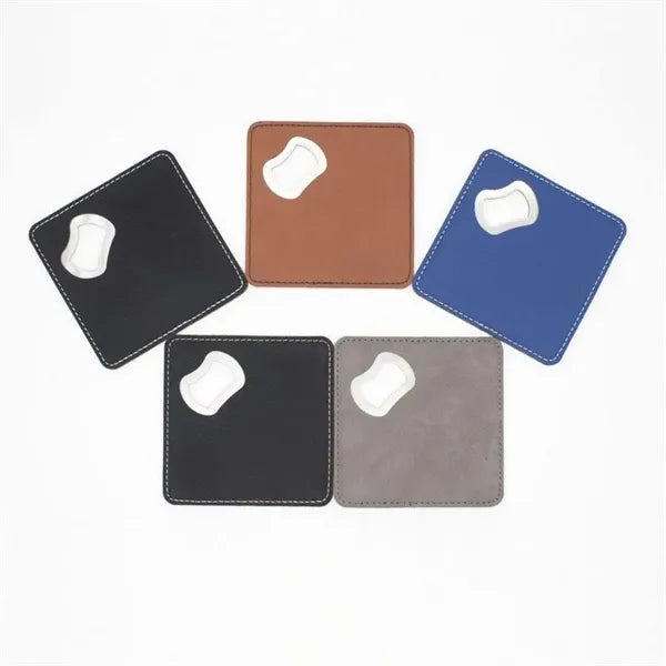 4 Inch Stainless Steel Bottle Opener Coaster