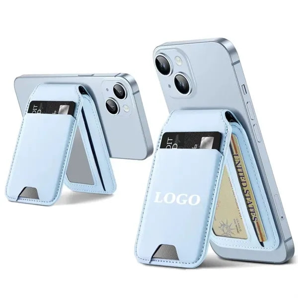 2-in-1 Magnetic Wallet Phone Stand