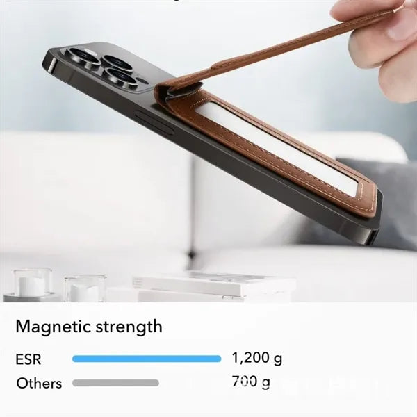 2-in-1 Magnetic Wallet Phone Stand