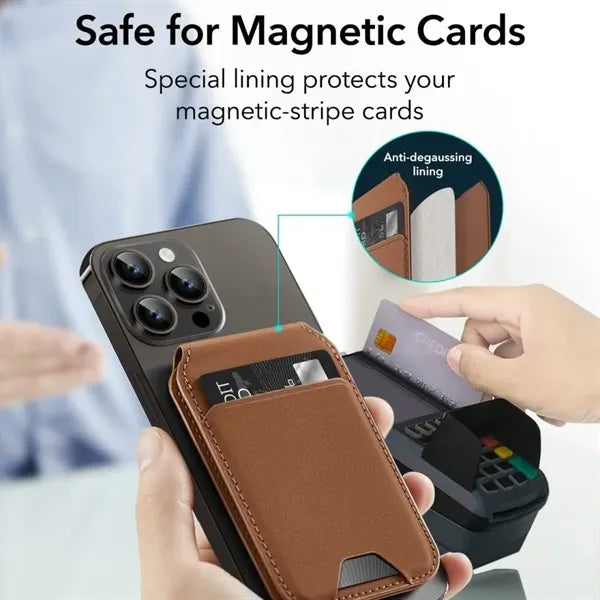 2-in-1 Magnetic Wallet Phone Stand