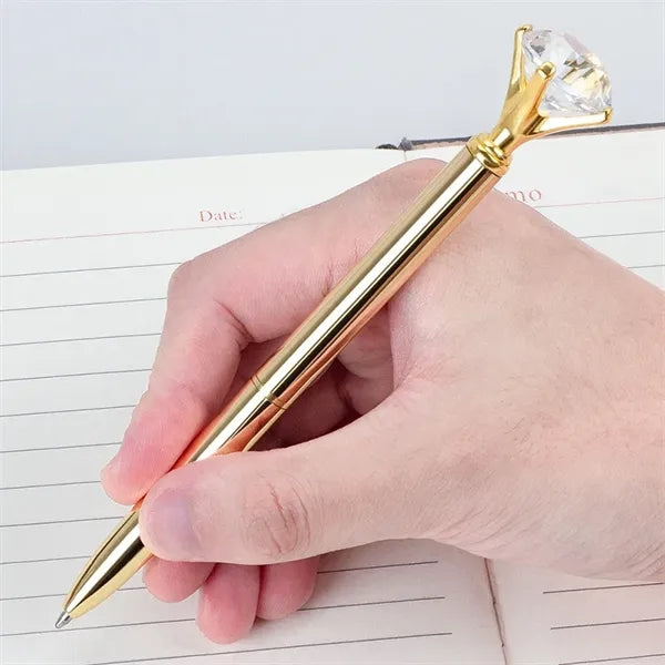 Beautiful Rhinestones Wedding Crystal Metal Ballpoint Pen