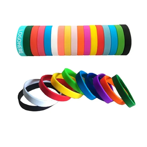 Sporty Slim Silicone Wristband