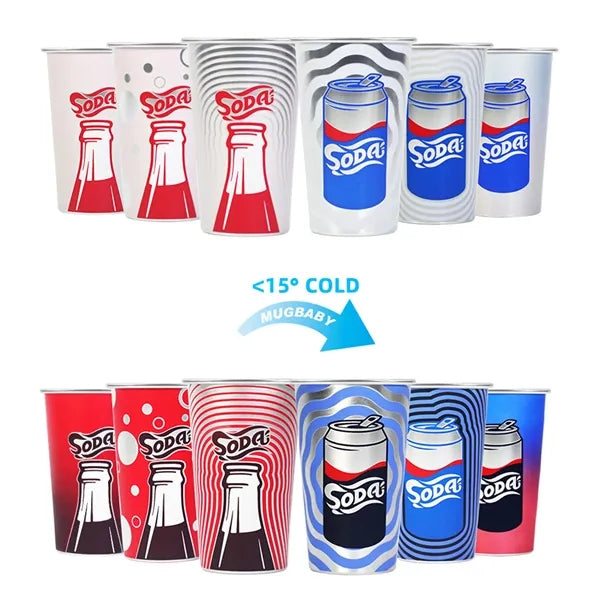 Color-Changing Aluminum Cup